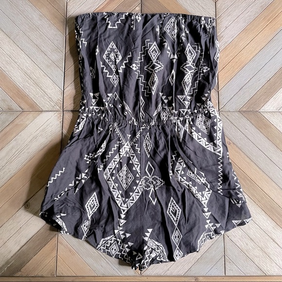 BILLABONG | Aztec Strapless Romper - Picture 1 of 7